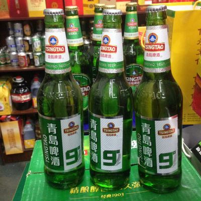 特价 青岛五厂啤酒崂山易拉罐500ml 1*12 一箱 全国部分地区包邮